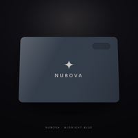 Nubova Workstation — Midnight Blue Alcantara