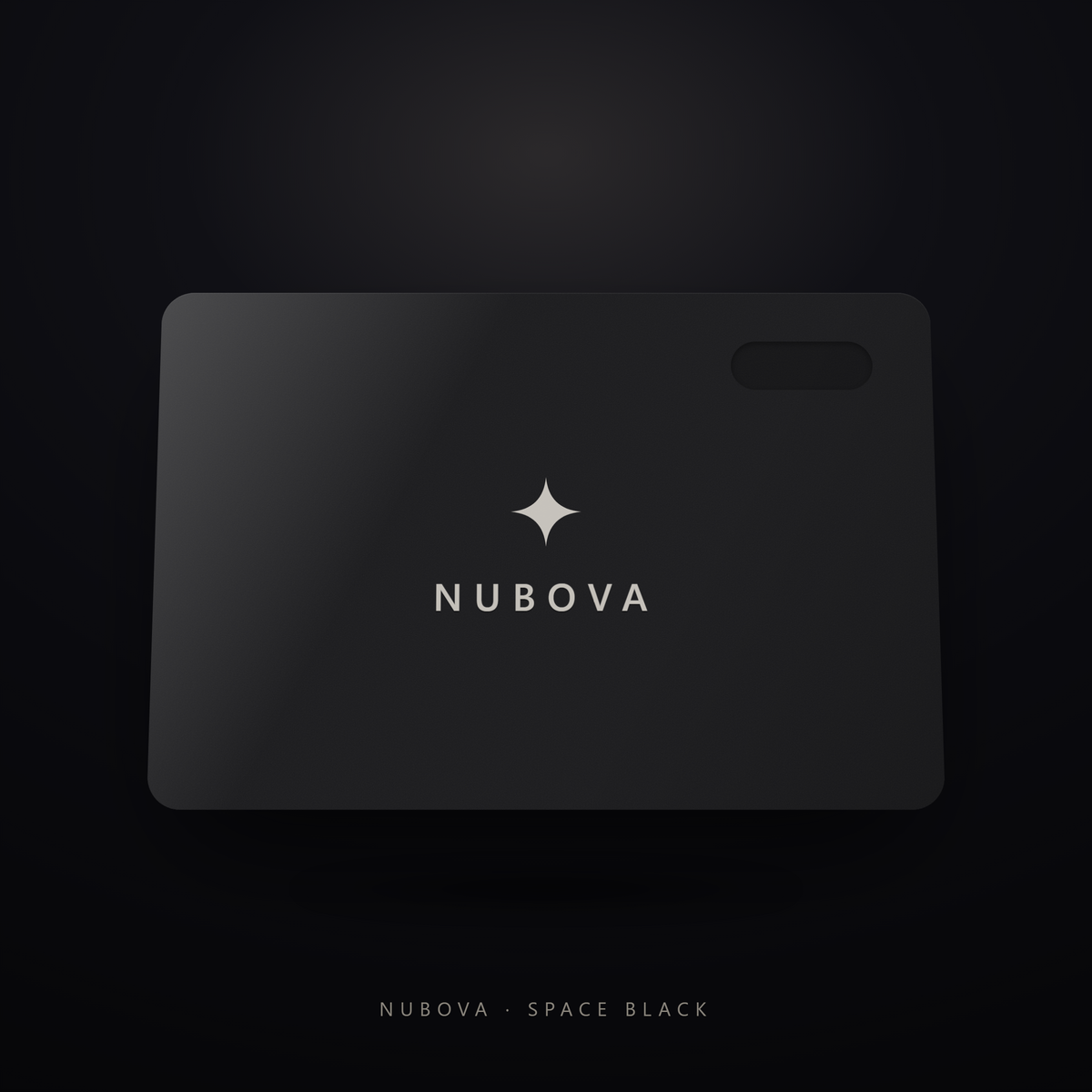 Nubova Workstation — Space Black Alcantara